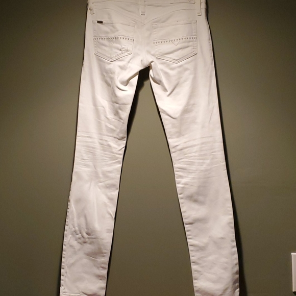 $ DROP NWT Diesel White Ripped Jeans - Picture 5 of 8
